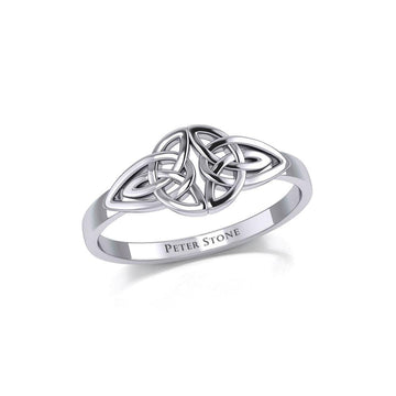 Celtic Knotwork Silver Ring TR1775 - Jewelry